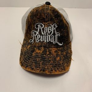 Rock Revival Distressed Hat, One Size Fits All